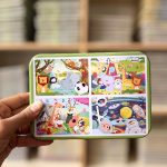 پازل 4در1 فضانورد و حیوانات موزیکال