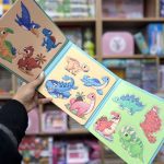 پازل چوبی مگنتی کتابی دایناسور - Image 2