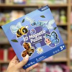 پازل چوبی مگنتی کتابی حشرات