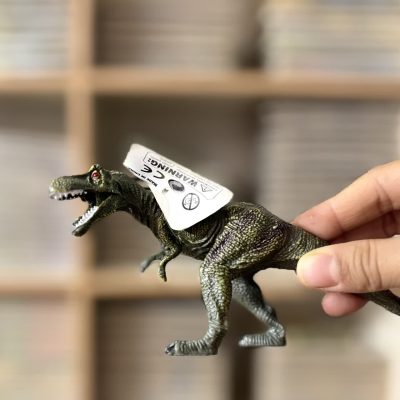 فیگور دایناسور تیرانوسوروس رکس سبز تیره