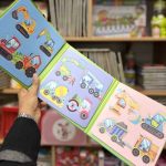 پازل چوبی مگنتی کتابی وسایل نقلیه - Image 2