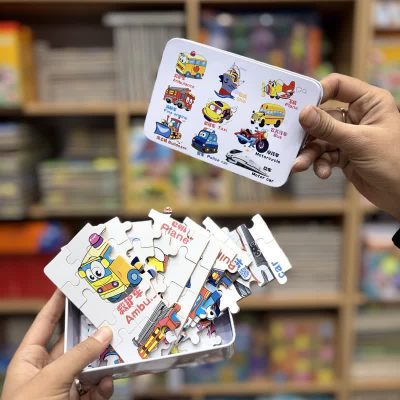 پازل100قطعه نقلیه