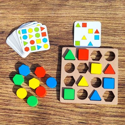 صفحه شناخت اشکال هندسی کارتی