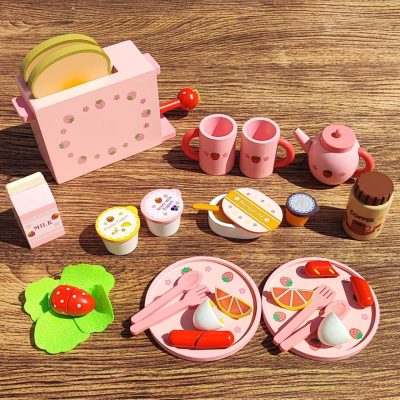 ست صبحانه خوری تمام چوبی