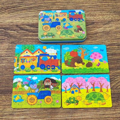 پازل 4در1 لاکپشت