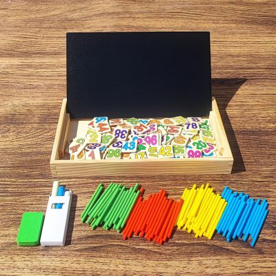 تخته ریاضی چوبی