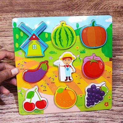 پازل برجسته مربعی کشاورز