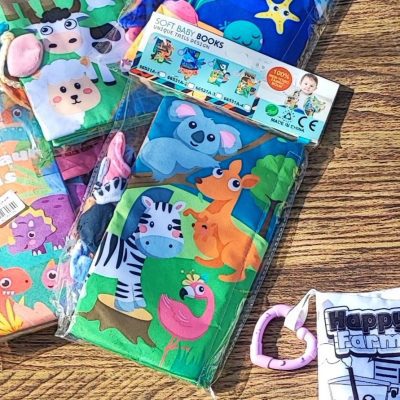 کتاب پارچه ای دمدار اهلی