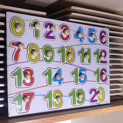 پازل پین دار 0تا20 خطدار