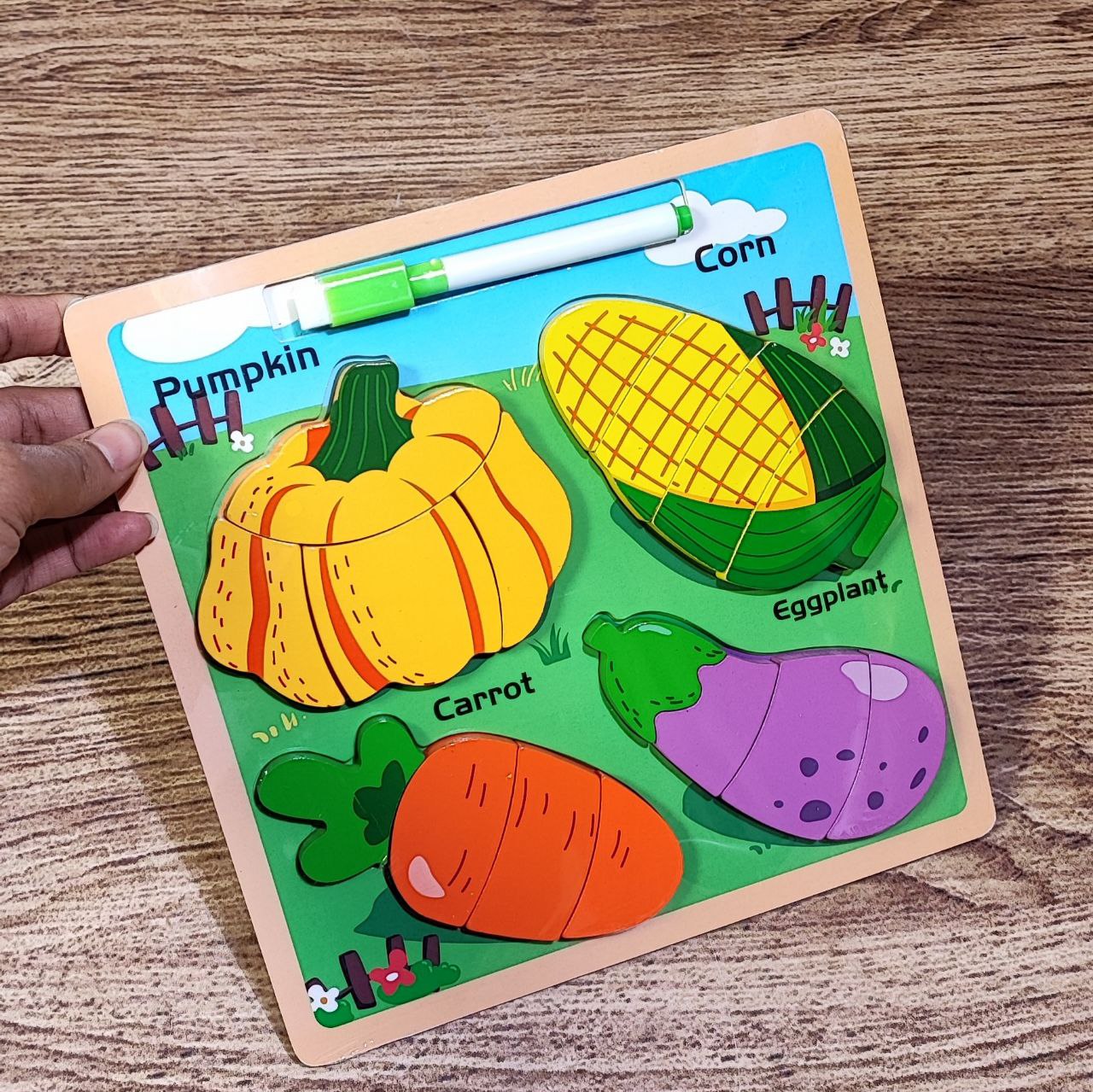 photo_2025-09-01_17-32-10 پازل برجسته 4تکه پشت وایت بردی سبزیجات