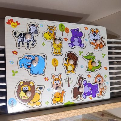 پازل پین دار جنگل چشم قلمبه