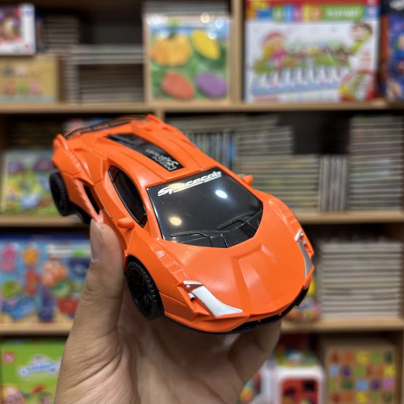 ماشین لامبورگینی نارنجی