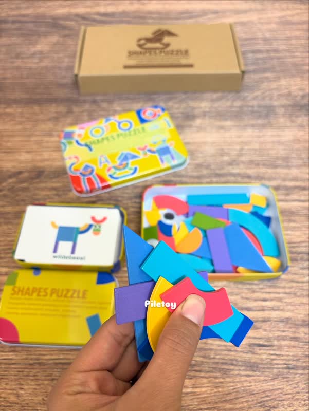 65af915c-ec8f-4341-b887-e4aed6aad537 تطابق اشکال چوبی زرد(متوسط)