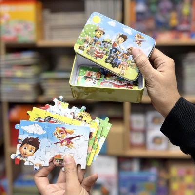 پازل 60قطعه قوطی سگهای نگهبان