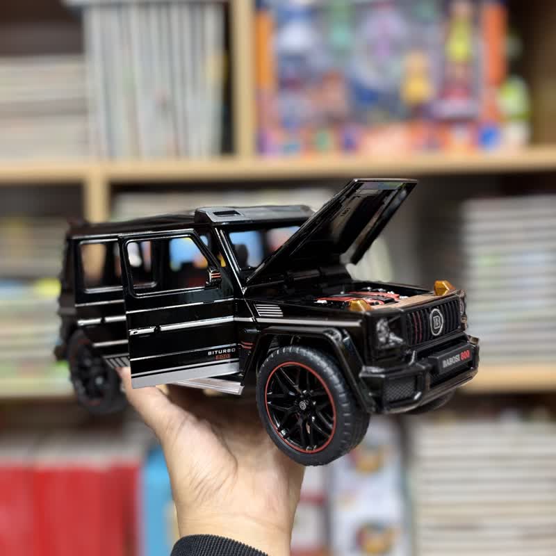 ماشین فلزی عقبکش بنز جی کلاس مشکی