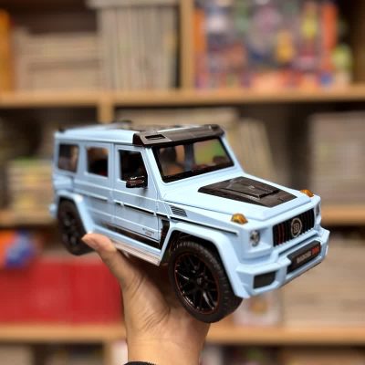 ماشین فلزی عقبکش بنز جی کلاس آبی