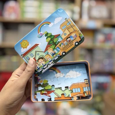 پازل60قطعه اتوبوس مدرسه