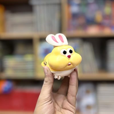 کوکی خرگوش فشاری زرد