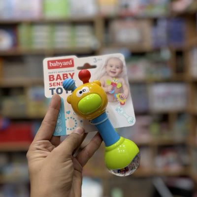 جغجغه رنگارنگ حسی نوزاد زرافه