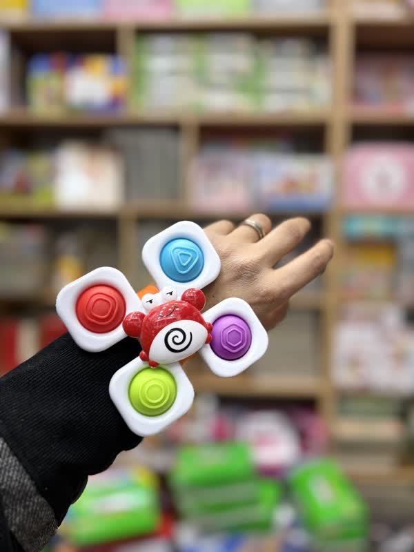 13acd753-ab0d-42bd-ab7d-578e9efb4910 اسپینر دستبندی چهار پر خرچنگ - Image 1