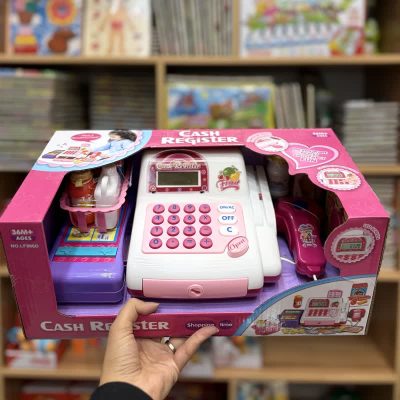 صندوق فروشگاهی سفید صورتی