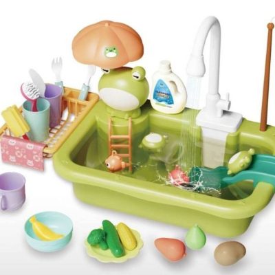 سینک ظرفشویی اسباب بازی قورباغه