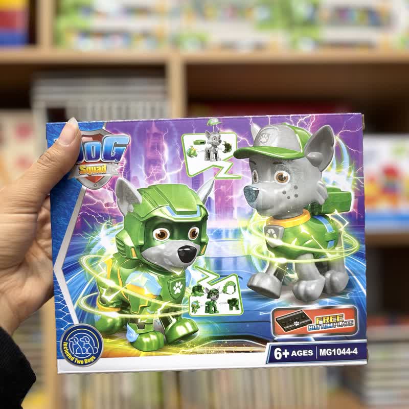 7c33b5d8-3b1e-449c-b65c-2af9c2c37087 ساز و باز سگ نگهبان شخصیت راکی - Image 1