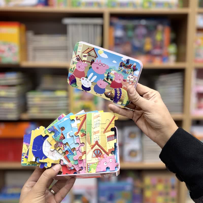 پازل100قطعه پپاپیگ