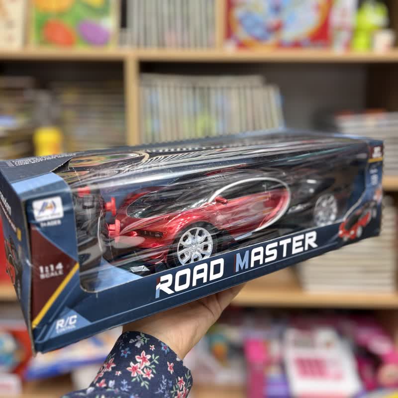 ماشین کنترلی دودزا بوگاتی قرمز