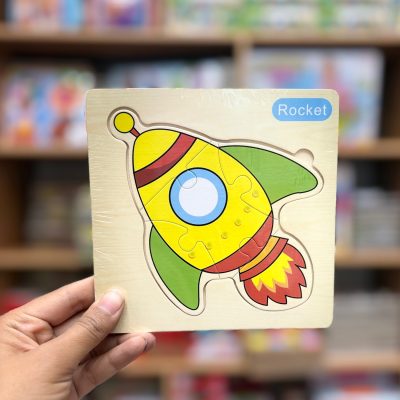 پازل اقتصادی چوبی 9تکه دلفین
