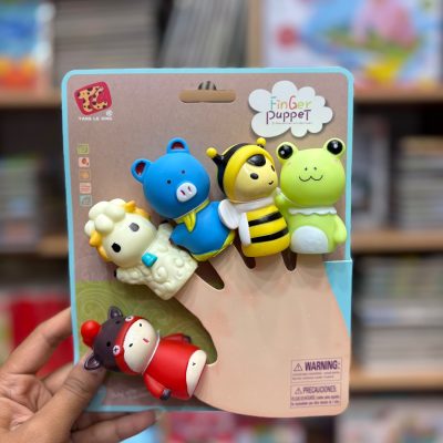 پک عروسک انگشتی سیلیکونی خانواده